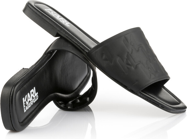 ŠĽAPKY KARL LAGERFELD BRIO MONOGRAM RPT SLIDE