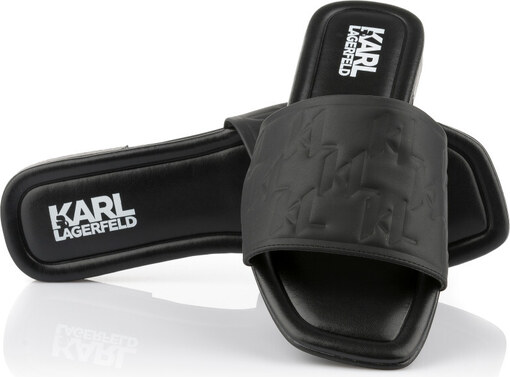 ŠĽAPKY KARL LAGERFELD BRIO MONOGRAM RPT SLIDE