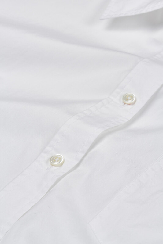 KOŠEĽA GANT OS POPLIN SHIRT WHITE