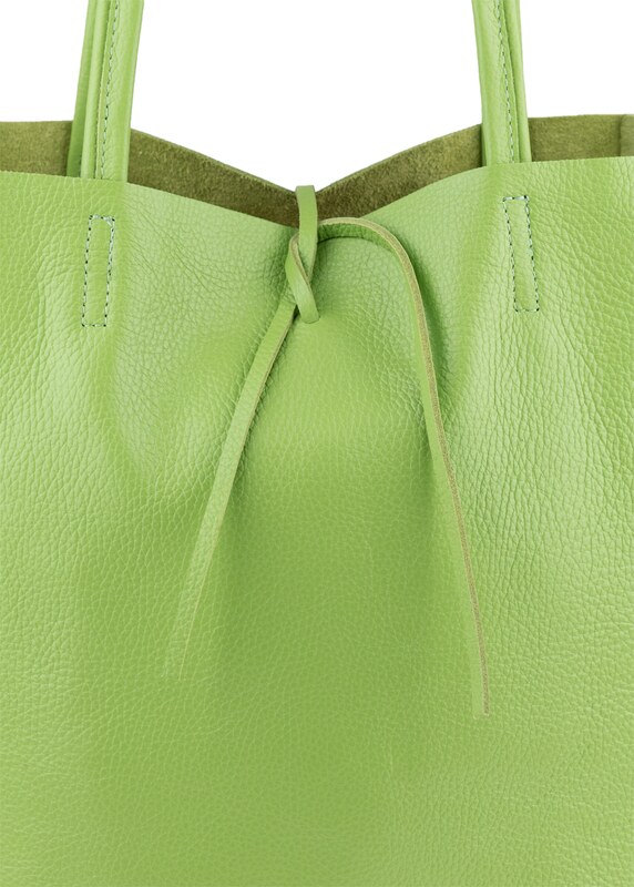 Zelená kožená talianska kabelka Annalisa Verde Mela NovaKabelka.sk