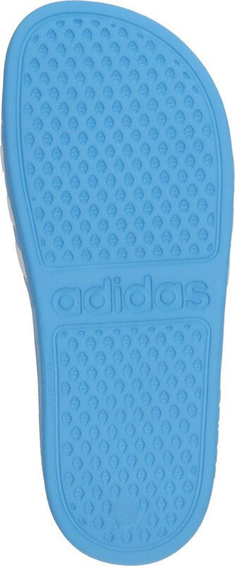 ADIDAS SPORTSWEAR Plážové / kúpacie topánky 'Adilette Aqua' azúrová / biela