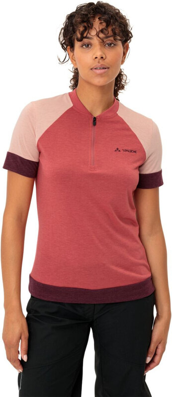 Vaude all-mountain dres, Altissimo Q-Zip, brick, dámsky