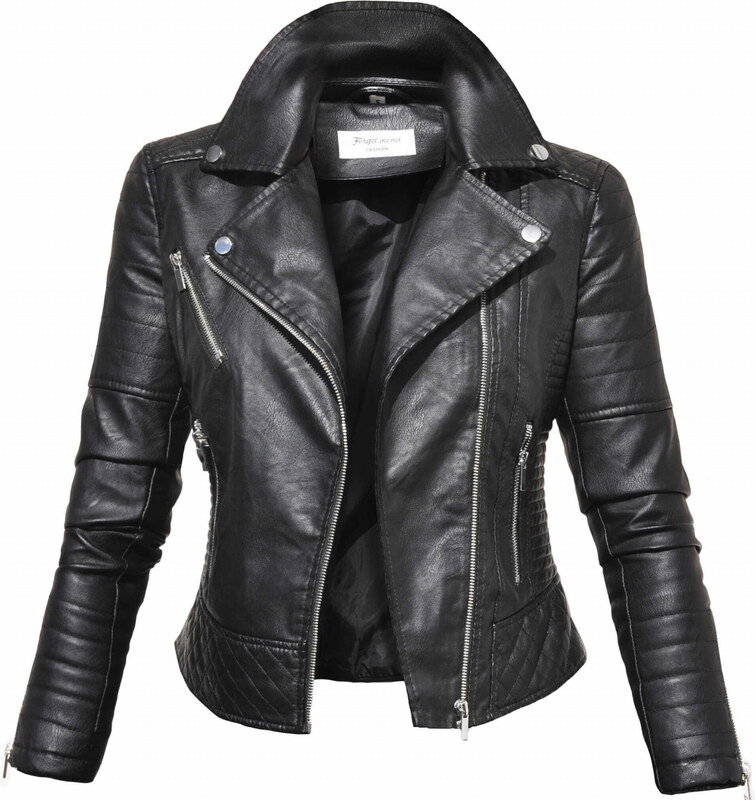 Fashionweek Bunda Ramoneska MOTO BIKER F1941