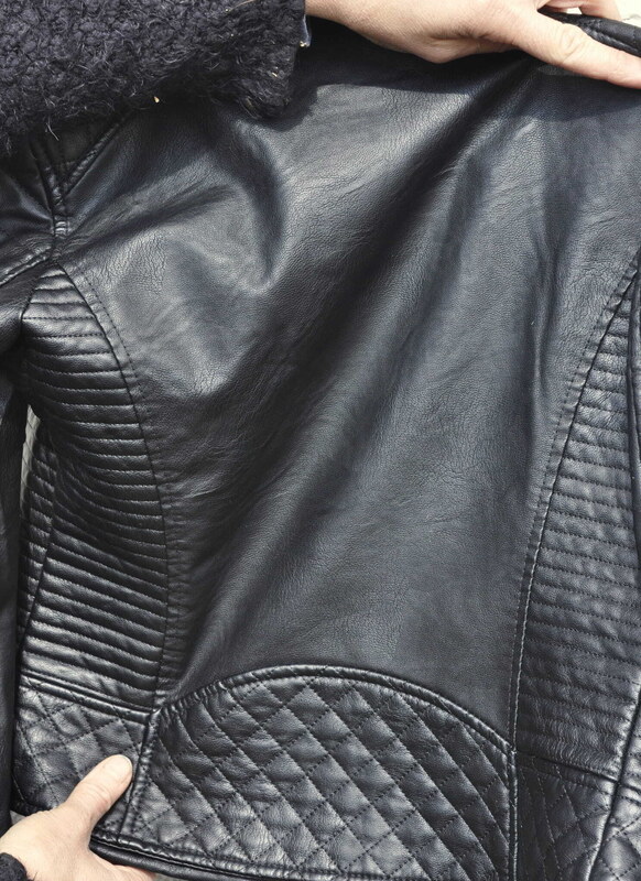 Fashionweek Bunda Ramoneska MOTO BIKER F1941