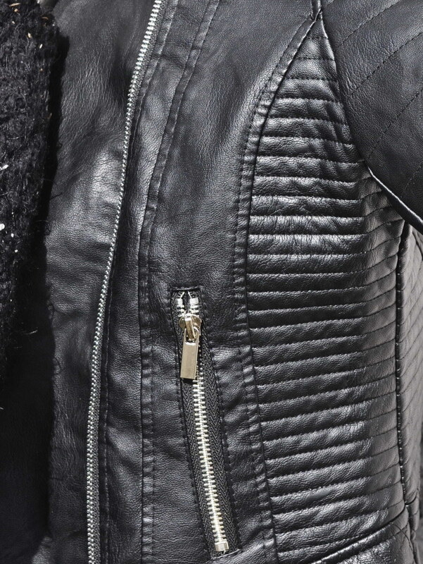 Fashionweek Bunda Ramoneska MOTO BIKER F1941