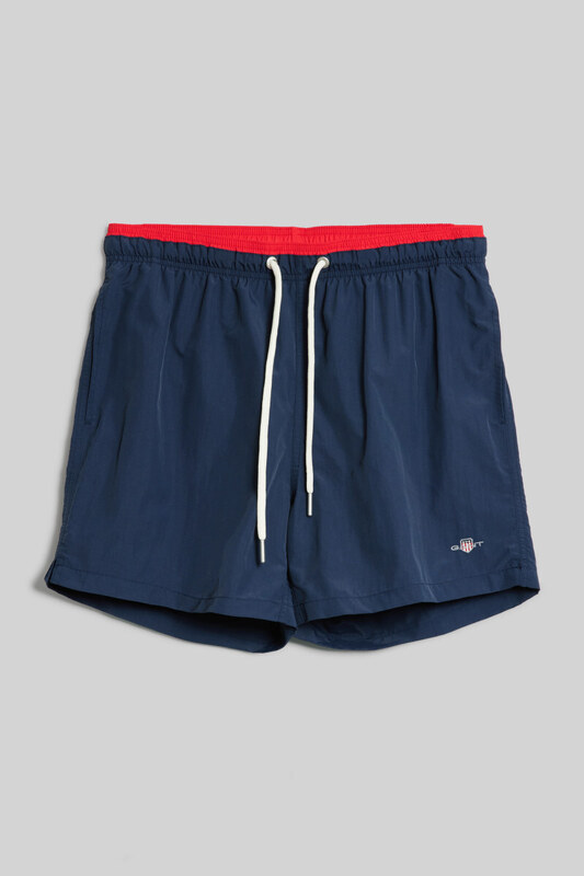 PLAVKY GANT SHIELD SWIM SHORTS MARINE