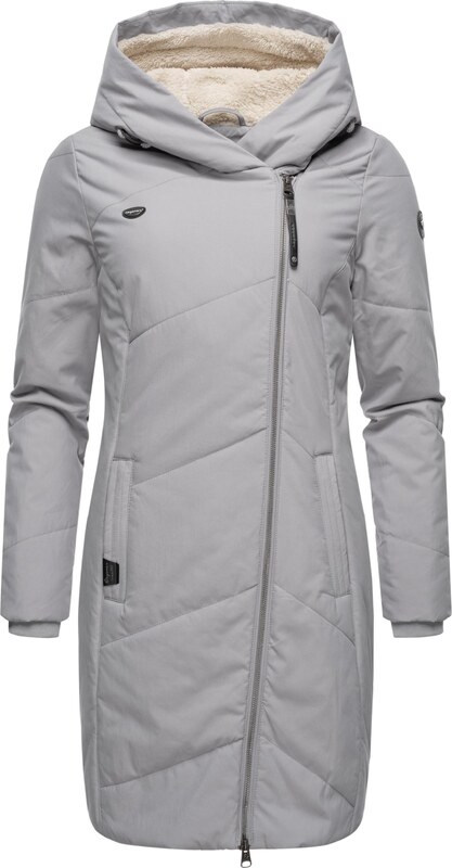 Ragwear Zimný kabát 'Gordon' béžová / sivá