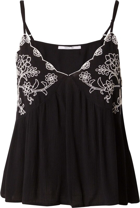ABOUT YOU Top 'Ria' čierna