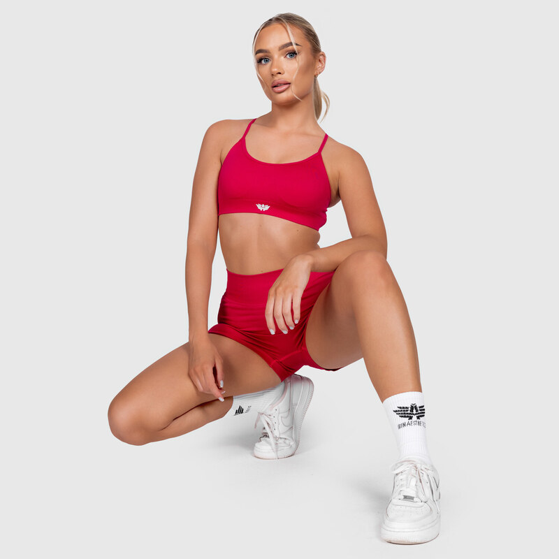 Športová podprsenka Iron Aesthetics Shape, červená