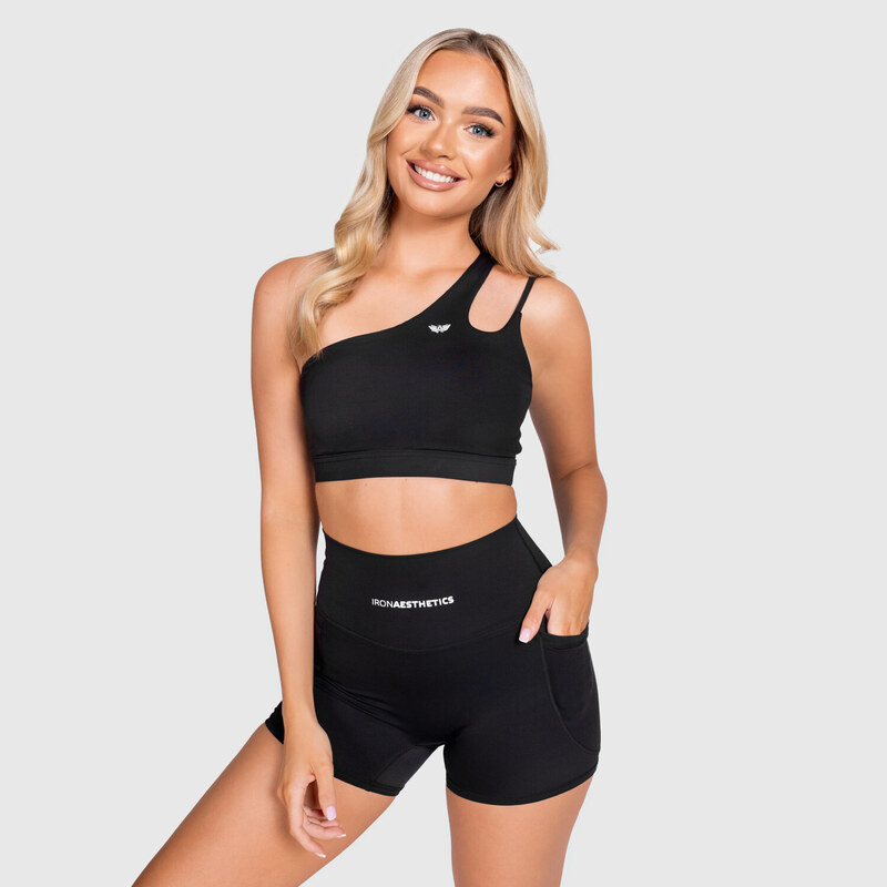 Športové kraťasy Iron Aesthetics Siren, čierne