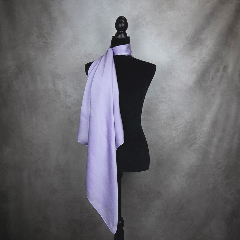 Vega Hodvábna šatka SVETLO-FIALOVÁ 90 x 90cm