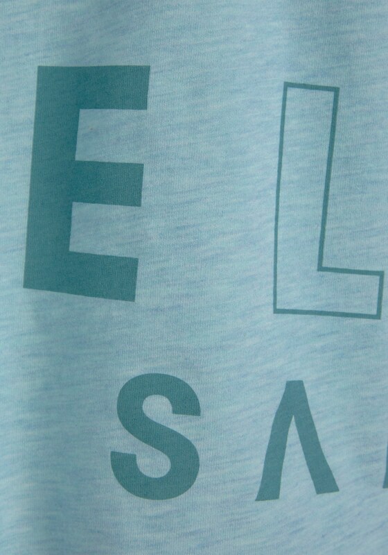 Elbsand Tričko tyrkysová / modrozelená