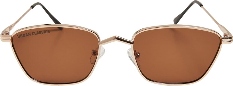 Urban Classics Slnečné okuliare 'Kalymnos' hnedá / zlatá