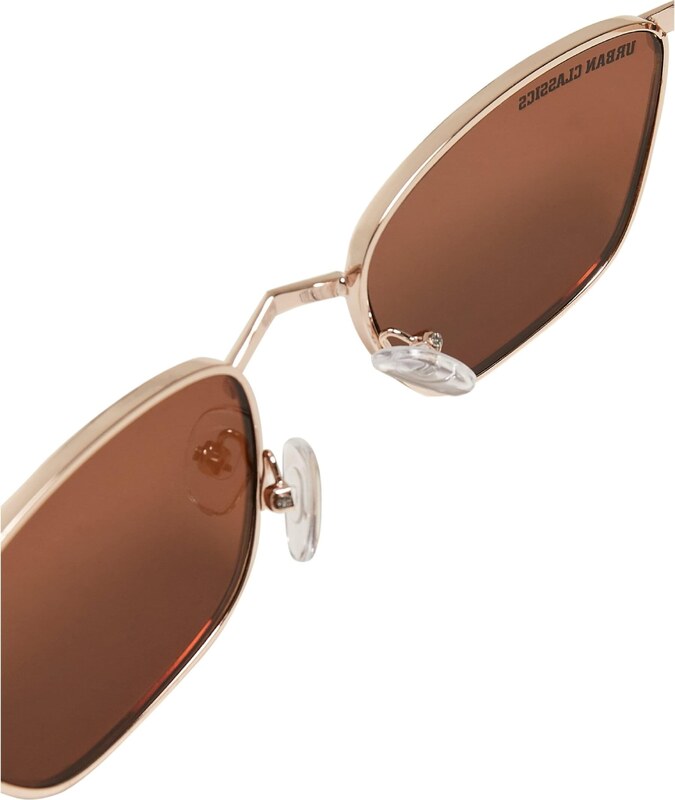 Urban Classics Slnečné okuliare 'Kalymnos' hnedá / zlatá