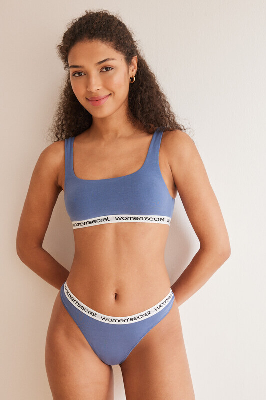 women'secret 3-balenie bavnených tanga nohavičiek