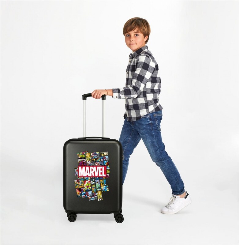 JOUMMA BAGS Luxusný detský ABS cestovný kufor MARVEL, 55x38x20cm, 34L, 3681762