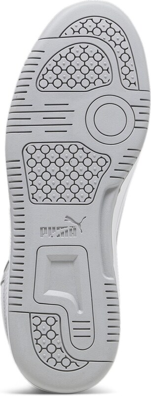 PUMA Členkové tenisky 'Rebound V6' svetlosivá / biela