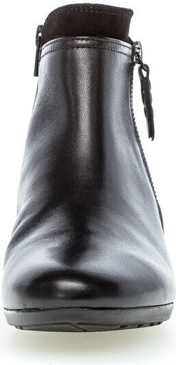 Kotníková obuv v širším zpracování Gabor 52.718.57 černá