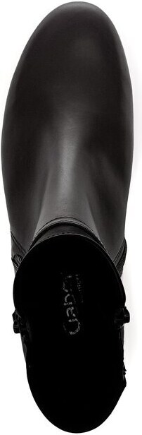 Kotníková obuv v širším zpracování Gabor 52.718.57 černá