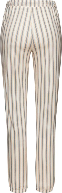 VIVANCE Pyžamové nohavice 'Dreams' béžová / námornícka modrá / oranžová / šedobiela