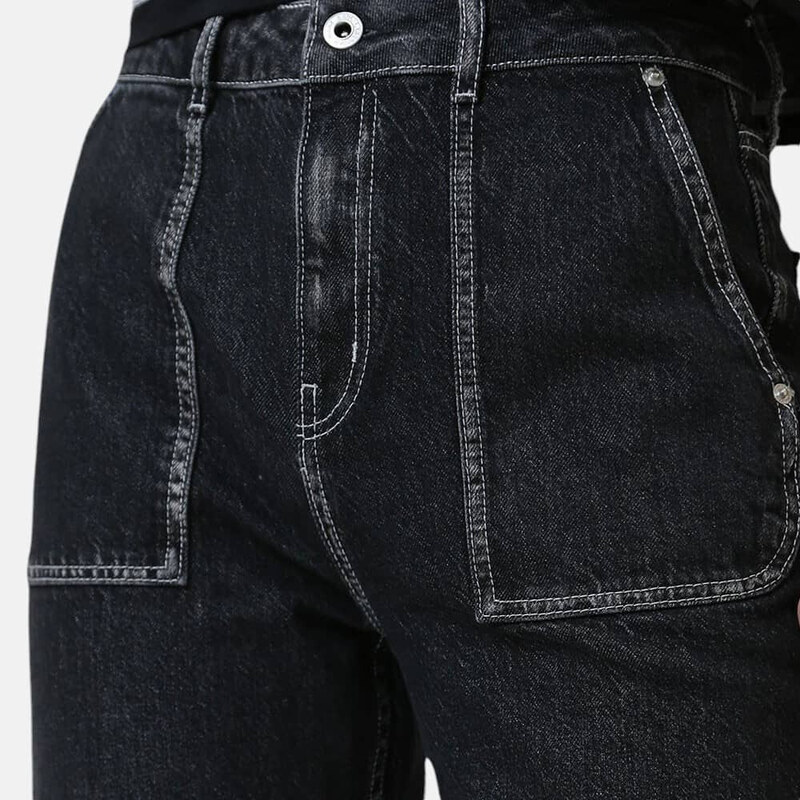 Dámské černé rovné džíny Karl Lagerfeld 56010