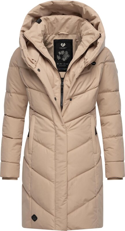 Ragwear Zimný kabát 'Natalka' béžová