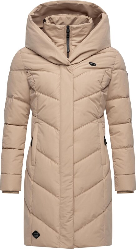 Ragwear Zimný kabát 'Natalka' béžová