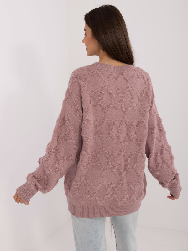 Wool Fashion Italia Sweater-AT-SW-2361.61-light purple