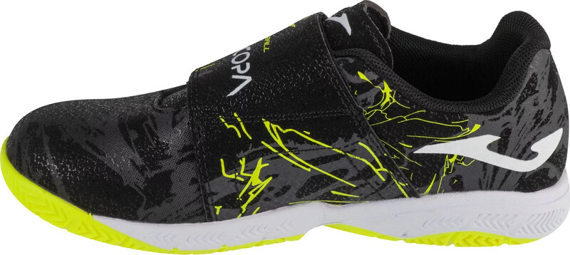 Čierno-žlté chlapčenské sálové tenisky Joma Super Copa Jr 2401 IN SCJW2401INV