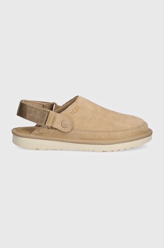Detské semišové papuče UGG GOLDENSTAR CLOG