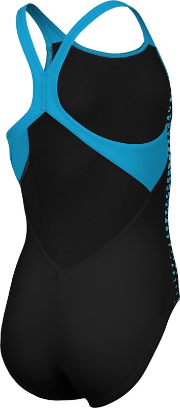 ARENA Jednodielne plavky 'OPENINGS' tyrkysová / čierna