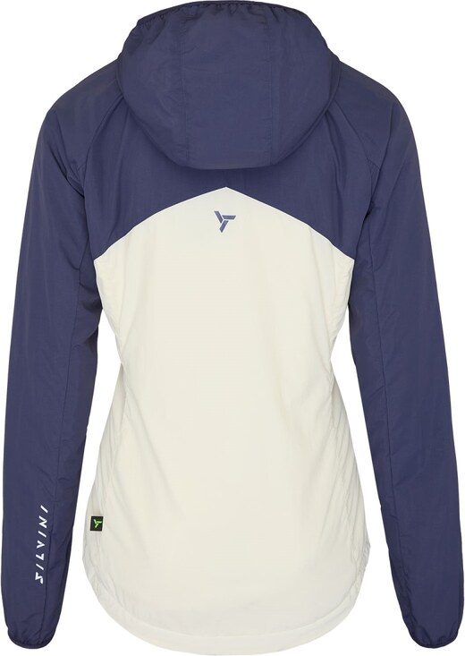 Dámska outdoorová bunda Silvini Gralba tmavo modrá/krémová