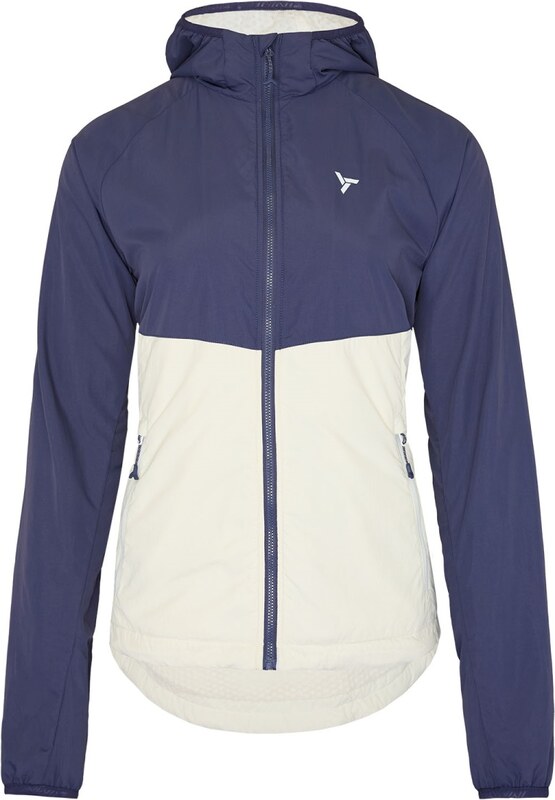 Dámska outdoorová bunda Silvini Gralba tmavo modrá/krémová