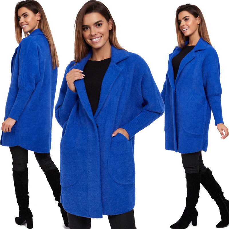 Fashionweek Vlnený kabát z alpaky tc830