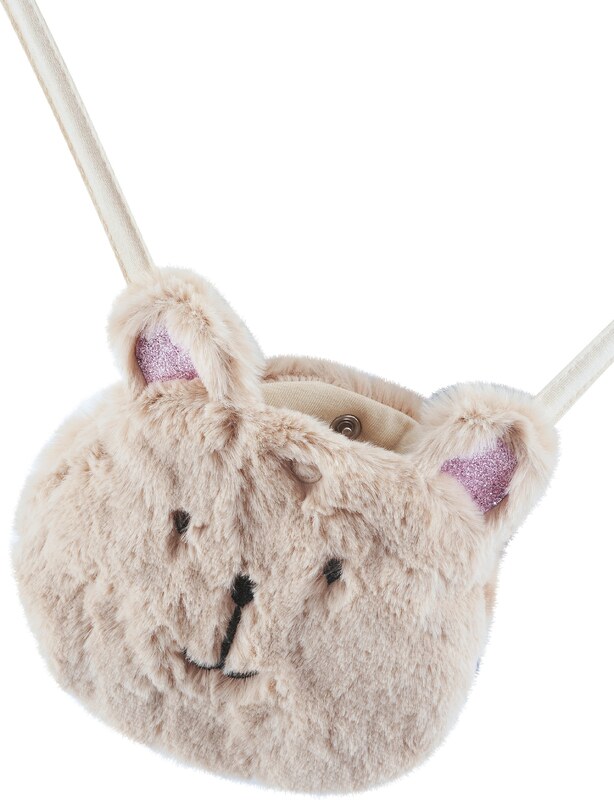 happy girls Šaty svetlobéžová / marhuľová / červeno-fialová / biela