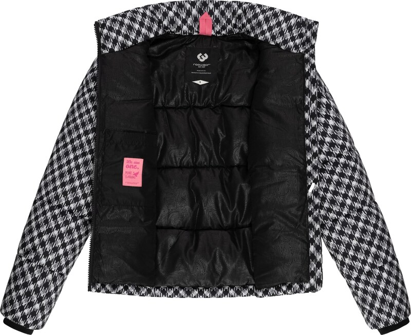 Ragwear Funkčná bunda 'Serah' sivá / čierna