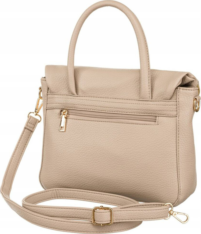 Rovicky Béžová crossbody taška so zlatými detailmi R-TOR-ALE-8