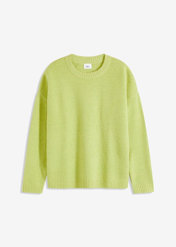 bonprix Oversize-pulóver, farba zelená