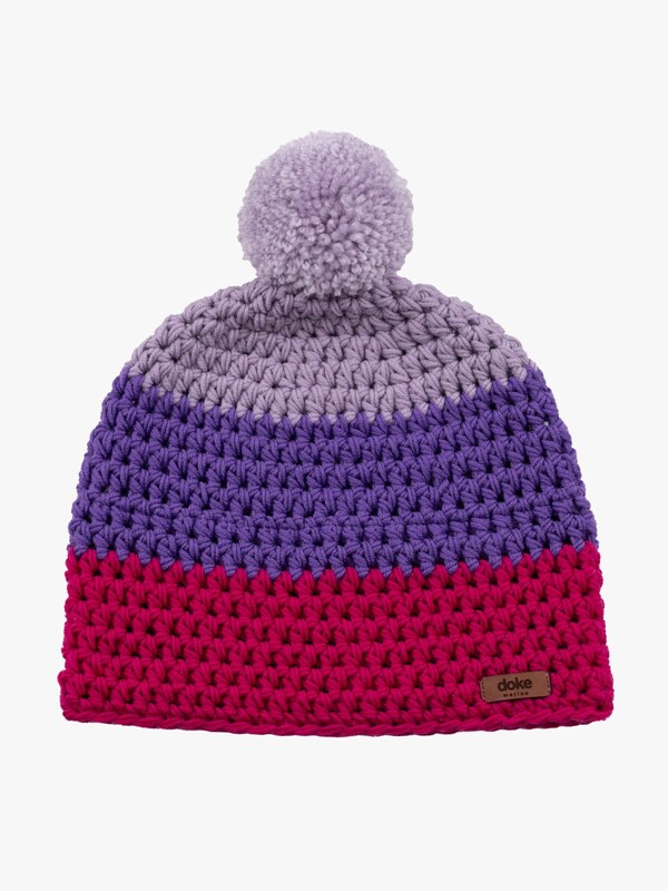 DOKE Merino háčkovaný kulich Lena