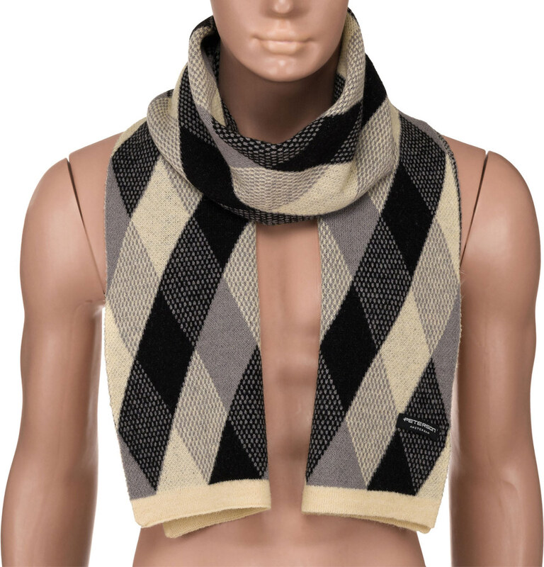 Teplý pánsky šál - Peterson