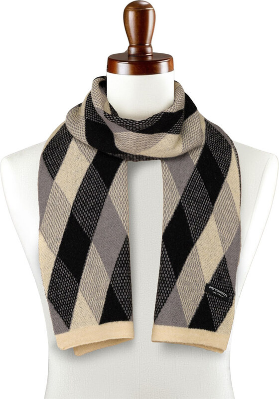 Teplý pánsky šál - Peterson