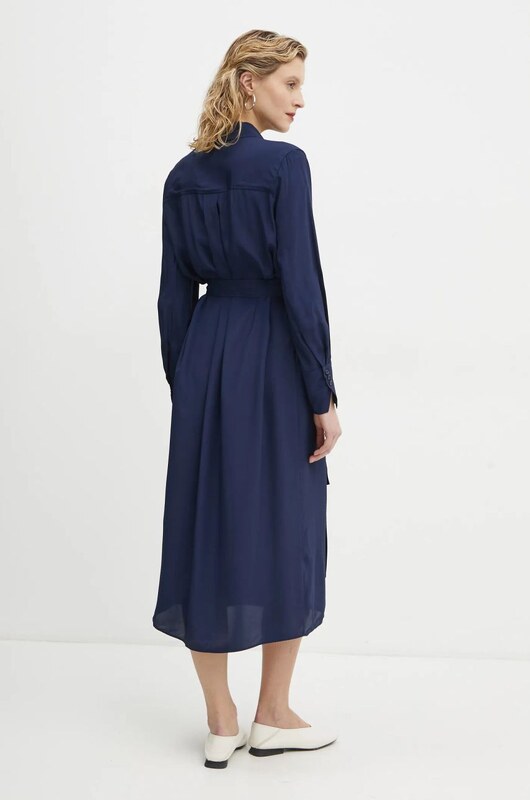 Šaty s prímesou hodvábu PS Paul Smith