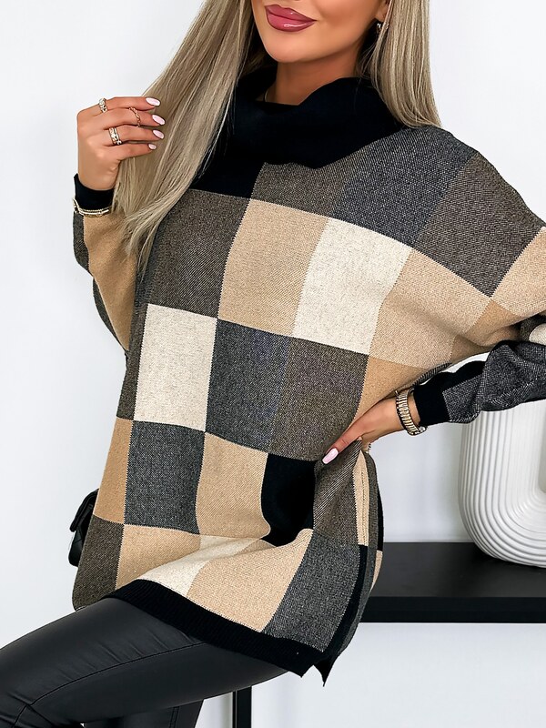 Fashionweek Dámsý sveter s oversized rolákom IT-BELISI