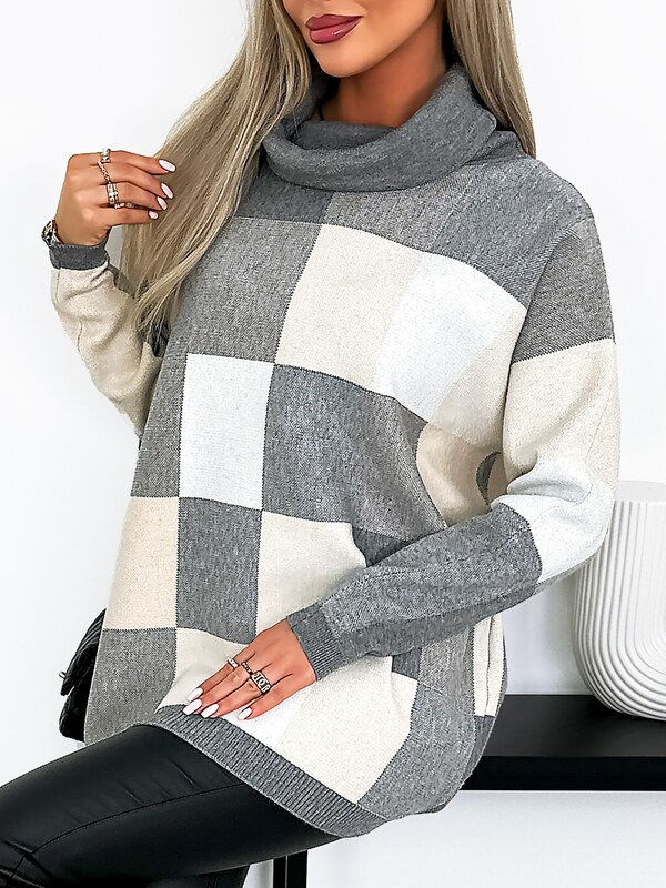 Fashionweek Dámsý sveter s oversized rolákom IT-BELISI