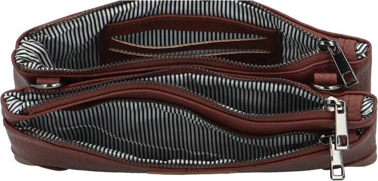 Dámska crossbody kabelka coffee - MaxFly Kandes coffee