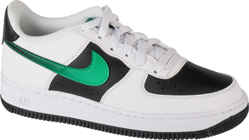 Bielo-čierne chlapčenské tenisky Nike Air Force 1 LV8 2 GS FZ4353-100