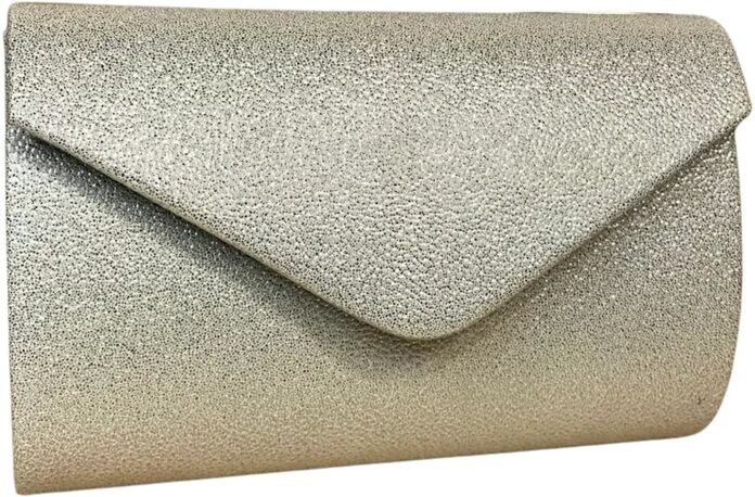 JOHN-C Strieborná luxusná spoločenská kabelka ANNA