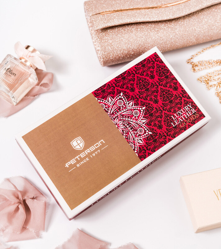 Peterson Klasická červená dámska peňaženka Y126 PTN 438 2-3-1-5989 R