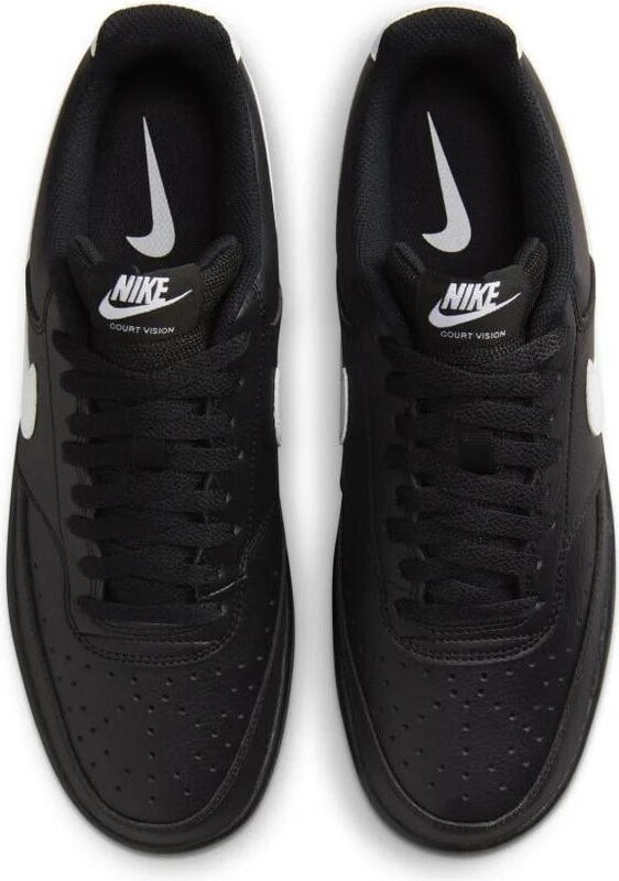Nike Court Vision Low Men Shoes BLACK/WHITE-BLACK 010