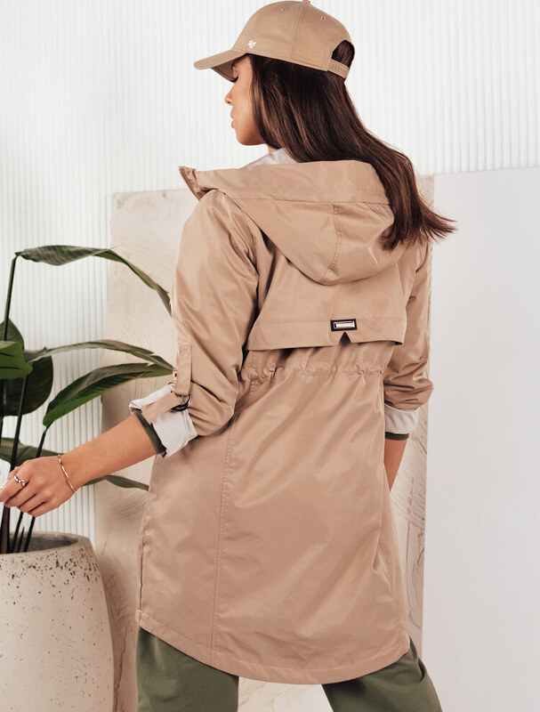 BASIC Tmavobéžová parka MEROY TY4288